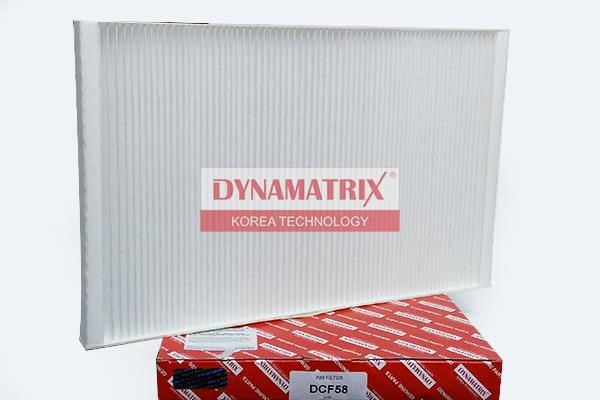 Dynamatrix DCF58 Фільтр салону DCF58: Купити в Україні - Добра ціна на EXIST.UA!