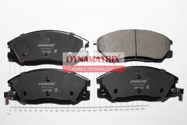Dynamatrix DBP1605 Гальмівні колодки, комплект DBP1605: Купити в Україні - Добра ціна на EXIST.UA!