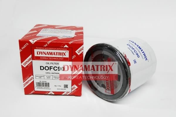 Dynamatrix DOFC90 Фільтр масляний DOFC90: Купити в Україні - Добра ціна на EXIST.UA!