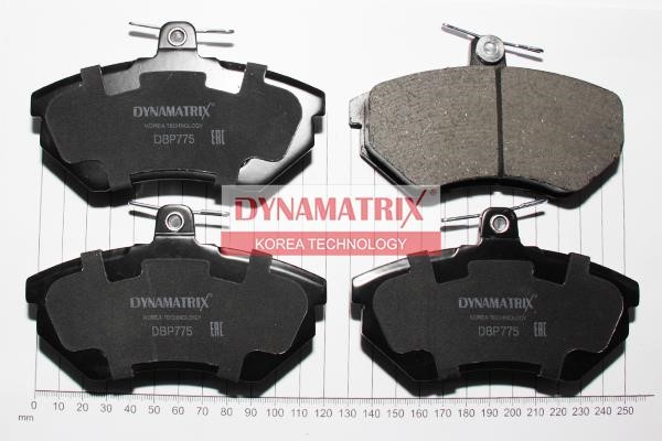 Dynamatrix DBP775 Гальмівні колодки, комплект DBP775: Купити в Україні - Добра ціна на EXIST.UA!