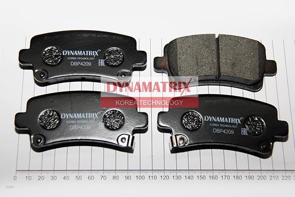 Dynamatrix DBP4209 Гальмівні колодки, комплект DBP4209: Купити в Україні - Добра ціна на EXIST.UA!