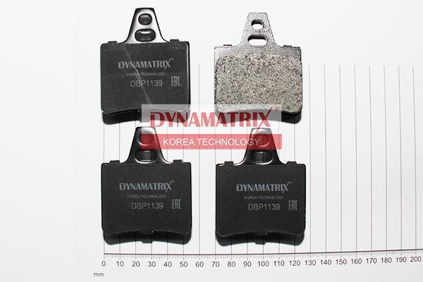 Dynamatrix DBP1139 Гальмівні колодки, комплект DBP1139: Купити в Україні - Добра ціна на EXIST.UA!