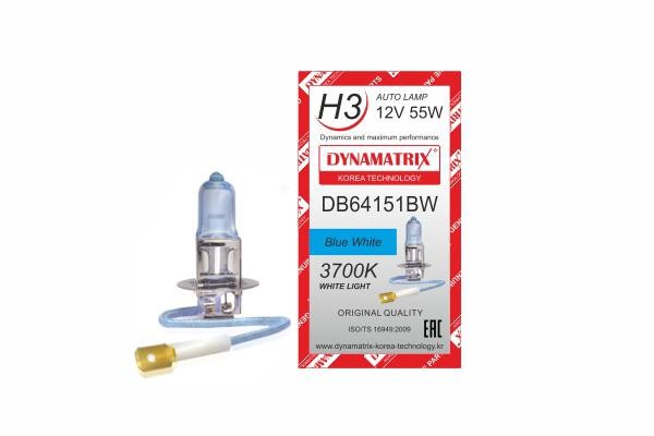 Dynamatrix DB64151BW Лампа галогенна 12В H3 55Вт DB64151BW: Купити в Україні - Добра ціна на EXIST.UA!