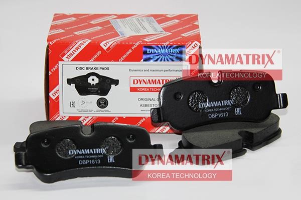 Dynamatrix DBP1613 Гальмівні колодки, комплект DBP1613: Купити в Україні - Добра ціна на EXIST.UA!