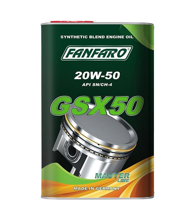 Fanfaro FF6403-1ME Моторна олива FanFaro GSX 50 20W-50, 1л FF64031ME: Купити в Україні - Добра ціна на EXIST.UA!