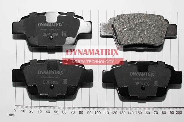 Dynamatrix DBP1469 Гальмівні колодки, комплект DBP1469: Купити в Україні - Добра ціна на EXIST.UA!