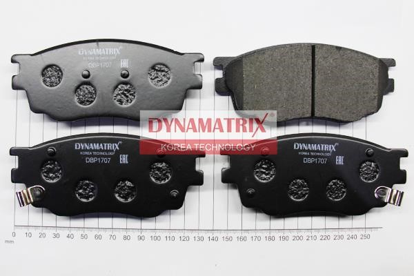Dynamatrix DBP1707 Гальмівні колодки, комплект DBP1707: Купити в Україні - Добра ціна на EXIST.UA!
