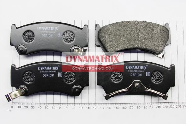 Dynamatrix DBP1091 Гальмівні колодки, комплект DBP1091: Купити в Україні - Добра ціна на EXIST.UA!