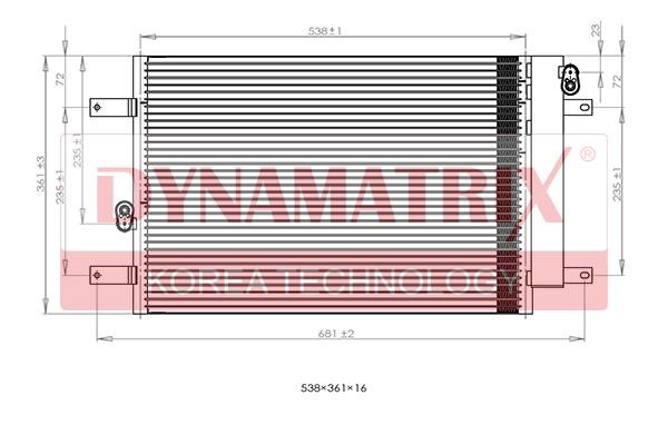 Dynamatrix DR94575 Конденсатор DR94575: Приваблива ціна - Купити в Україні на EXIST.UA!