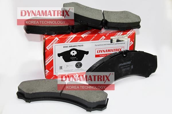 Dynamatrix DBP1102 Гальмівні колодки, комплект DBP1102: Купити в Україні - Добра ціна на EXIST.UA!
