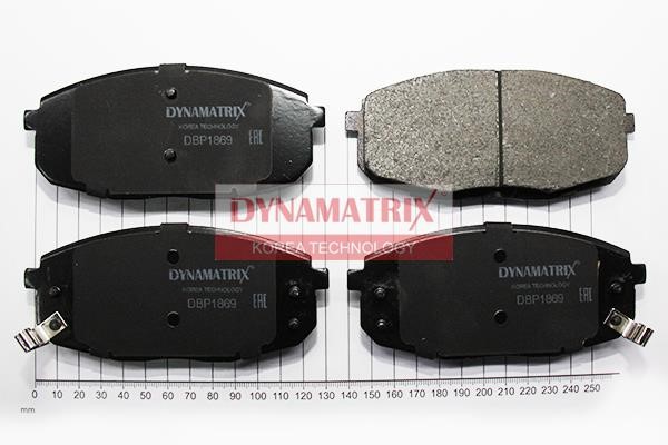 Dynamatrix DBP1869 Гальмівні колодки, комплект DBP1869: Купити в Україні - Добра ціна на EXIST.UA!