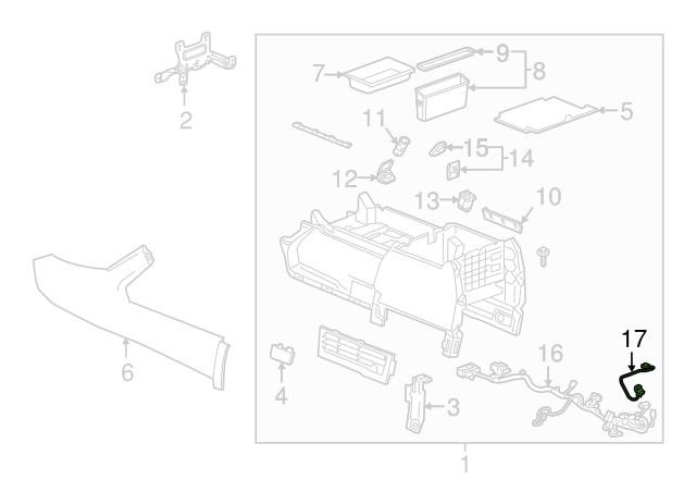 Жгут электропроводов General Motors 23124536
