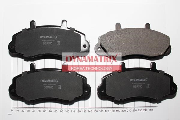 Dynamatrix DBP700 Гальмівні колодки, комплект DBP700: Купити в Україні - Добра ціна на EXIST.UA!