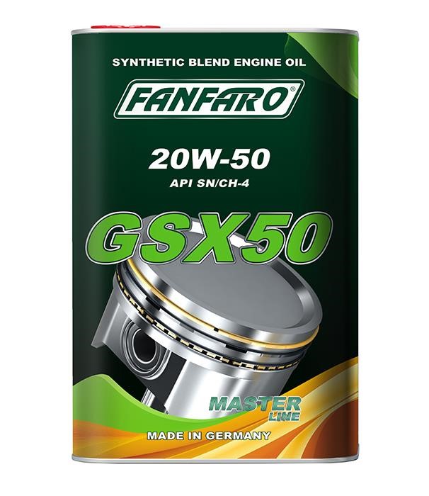 Fanfaro FF6403-4ME Моторна олива FanFaro GSX 50 20W-50, 4л FF64034ME: Купити в Україні - Добра ціна на EXIST.UA!