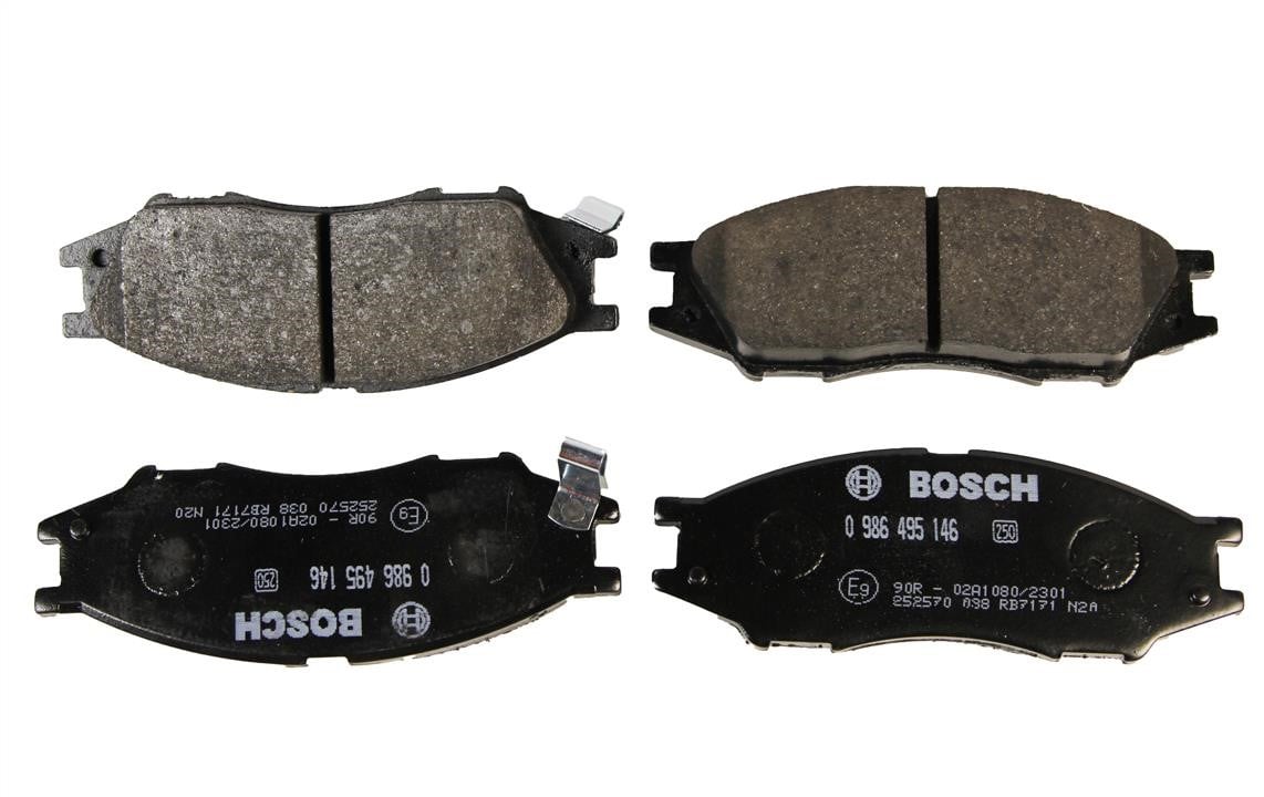 Bosch 0 986 495 146 Гальмівні колодки, комплект 0986495146: Купити в Україні - Добра ціна на EXIST.UA!