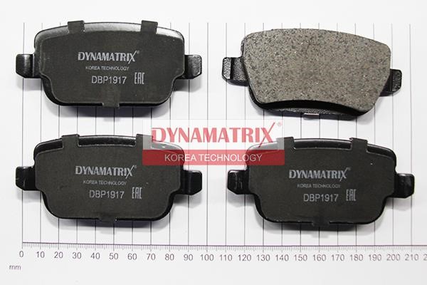 Dynamatrix DBP1917 Гальмівні колодки, комплект DBP1917: Купити в Україні - Добра ціна на EXIST.UA!