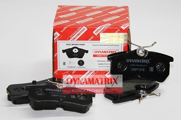 Dynamatrix DBP319 Гальмівні колодки, комплект DBP319: Купити в Україні - Добра ціна на EXIST.UA!
