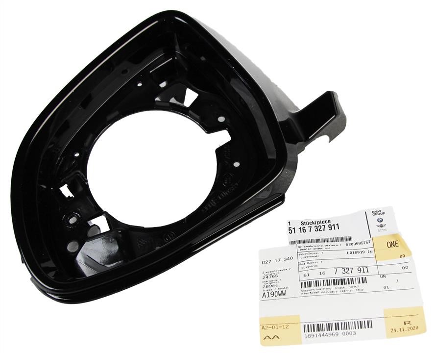 Рамка дзеркала бокового BMW 51 16 7 327 911