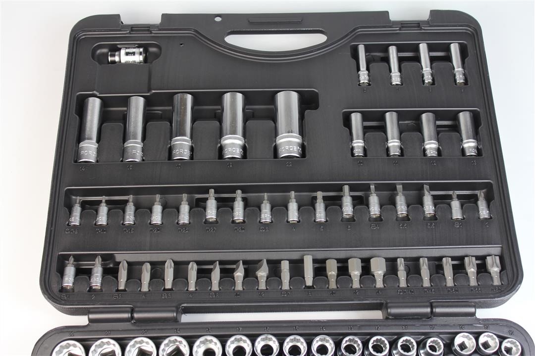 1/4 и 1/2 Набор инструмента 12-гр. 108 пр. Force Tools 41082-9