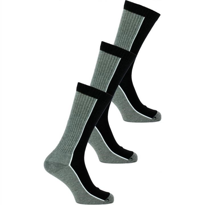 Head Шкарпетки Head Performance Crew, 3 пари, чорний&#x2F;сірий 43-45 – ціна