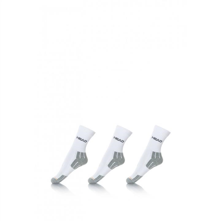 Шкарпетки Head PERFORMANCE SHORT CREW 3P UNISEX, 3 пари, білий 35-38 Head 741019001-30035-38