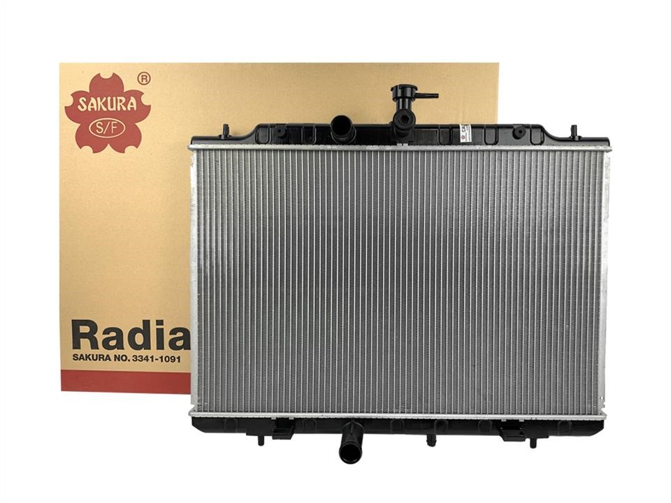 Радіатор охолодження двигуна Sakura 3341-1091