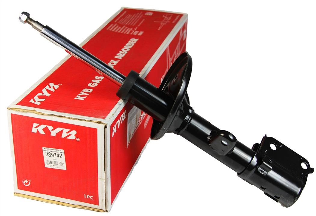 KYB (Kayaba) Стійка амортизатора передня права газомасляної KYB Excel-G – ціна 2925 UAH