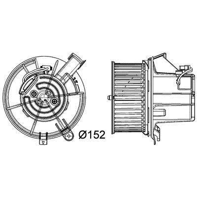 Mahle/Behr Вентилятор печки – цена 6570 UAH