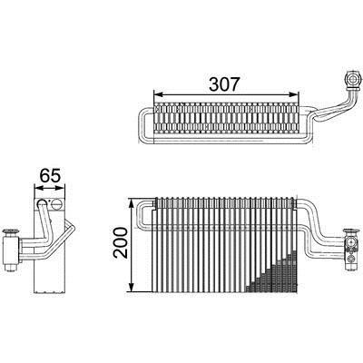 Mahle/Behr Испаритель кондиционера – цена 9051 UAH