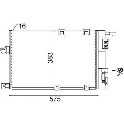 Mahle/Behr Радиатор кондиционера (Конденсатор) – цена 5868 UAH