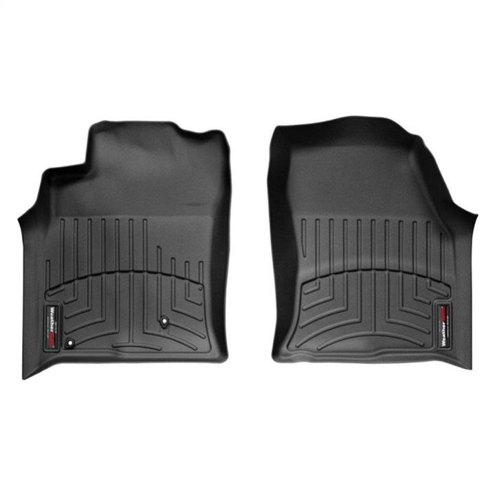 441211 Weathertech Коврики Weathertech Black для Toyota Land Cruiser Prado (J120); Lexus GX (mkI)(with rear entertainment system)(1 row) 2002-2009