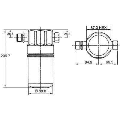Mahle/Behr Осушитель кондиционера – цена 1047 UAH