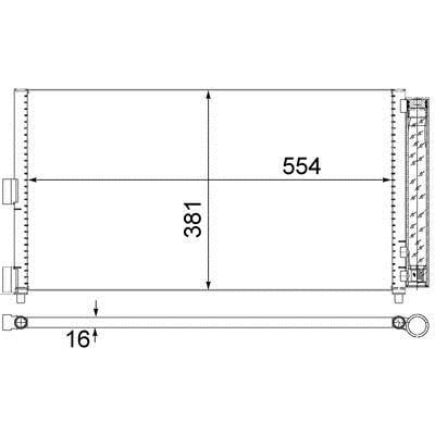Mahle/Behr Радиатор кондиционера (Конденсатор) – цена 3627 UAH