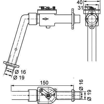 Mahle/Behr Кран печки – цена 948 UAH