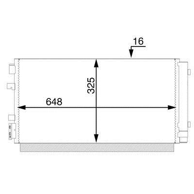 Mahle/Behr Радиатор кондиционера (Конденсатор) – цена 6036 UAH