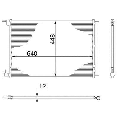 Mahle/Behr Радиатор кондиционера (Конденсатор) – цена 6015 UAH