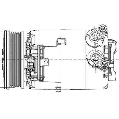 Mahle/Behr Компрессор кондиционера – цена 21804 UAH