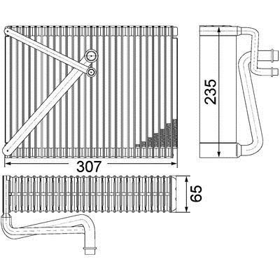 Mahle/Behr Испаритель кондиционера – цена 18117 UAH