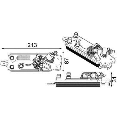 Mahle/Behr Радиатор масляный – цена 7758 UAH