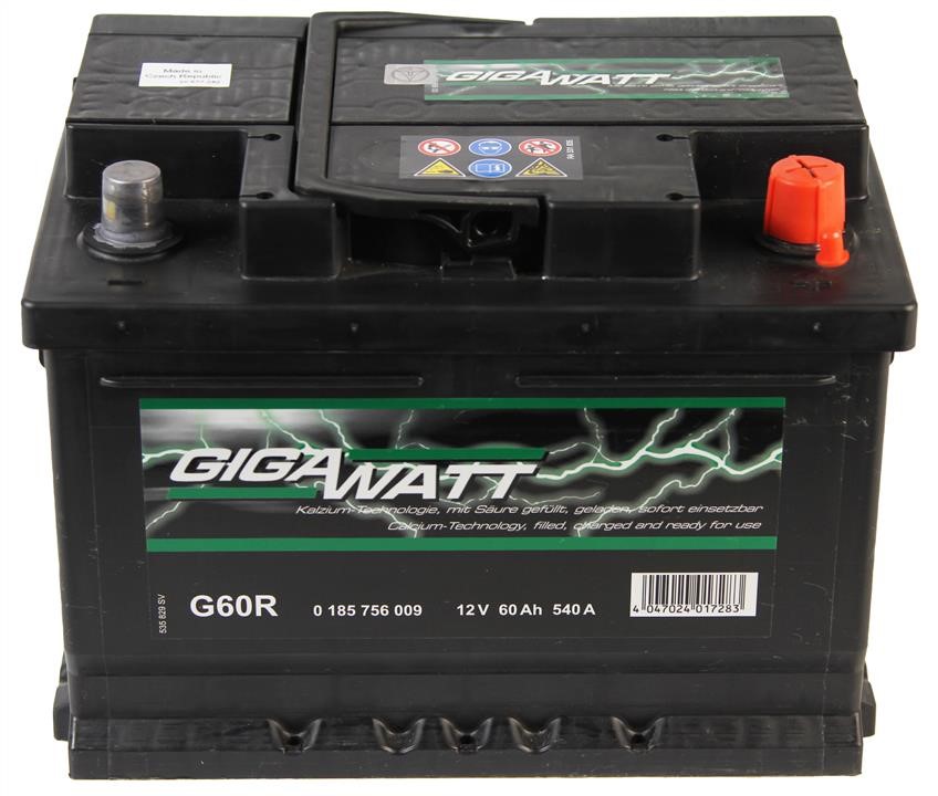 Gigawatt 0 185 756 009 Батарея аккумуляторная Gigawatt 12В 60Ач 540А(EN) R+ 0185756009: Купить в Украине - Отличная цена на EXIST.UA!