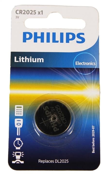 Philips CR2025/01B Батарейка Minicells 3V CR202501B: Приваблива ціна - Купити в Україні на EXIST.UA!