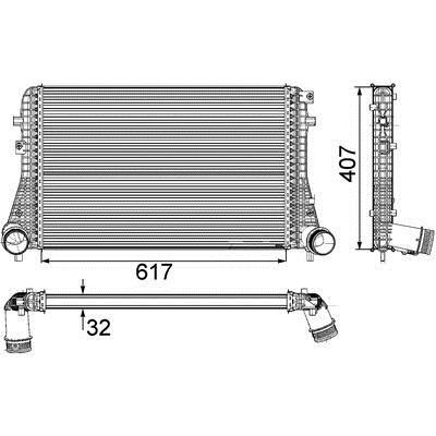 Mahle/Behr Интеркулер – цена 8910 UAH