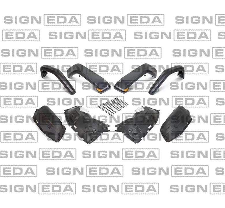 Накладки крила Джип: PAM01001MSET Signeda Розширювач крила