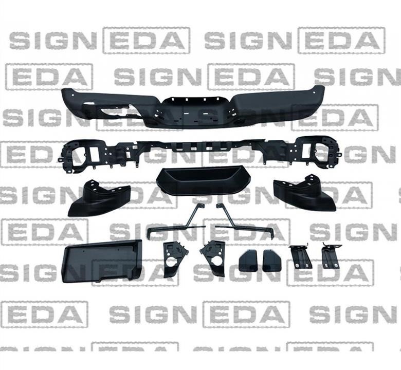 PAM04068SET Signeda Бампер задний