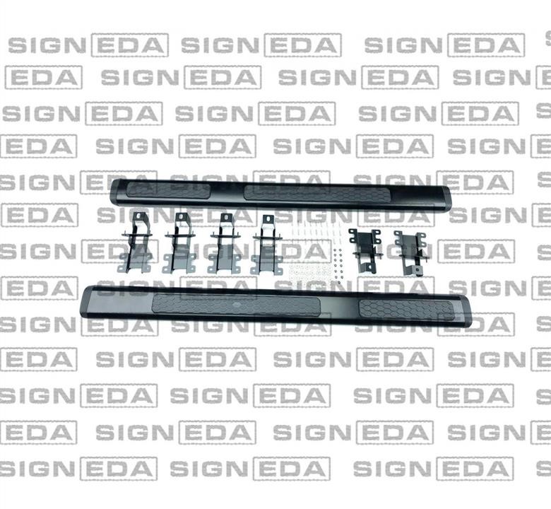 Накладки на пороги Джип: PAM76001SET Signeda Накладка порога
