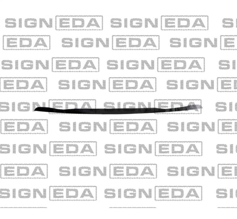 Молдинги, накладки и расширители бампера BMW X5 (БМВ Х5): PBM04094A Signeda Молдинг бампера
