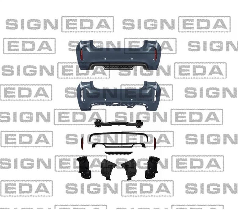 PBM04139SET Signeda Бампер задний