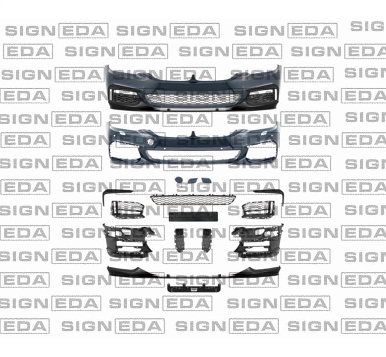 PBM04260MPSET Signeda Бампер передний