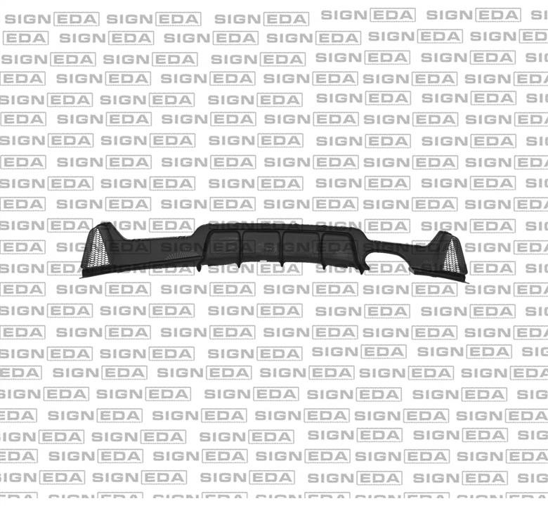 Спойлер бамперу Signeda PBM05064CVA