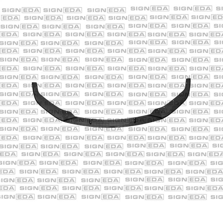 Спойлер бамперу Signeda PBM05086VPC